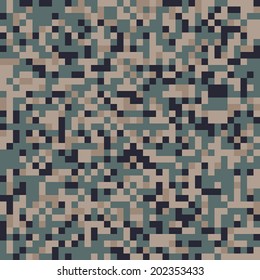 USMC Digital Camo Pattern Vector