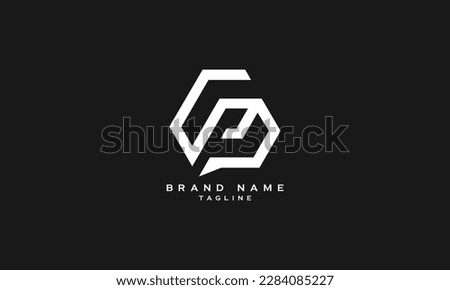 USMP, USP, USM, SMP, SP, PS, SM, MS,  Abstract initial monogram letter alphabet logo design