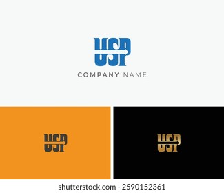 USP Arrow Logo Design Template