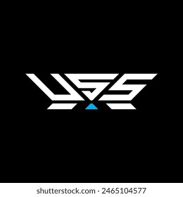 USS letter logo vector design, USS simple and modern logo. USS luxurious alphabet design  
