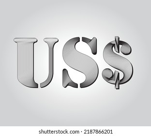 USs numeric guilloches design used gift cheque and money