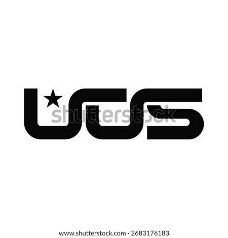 USS WITH STAR 2 LOGO DESIGN IDEA VECTOR.eps
