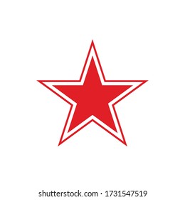 USSR air force roundel. Military symbol. Vector Illustration