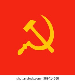 USSR flag.
