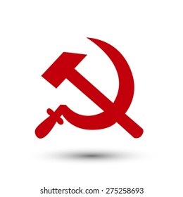 Ussr russia sign symbol flag