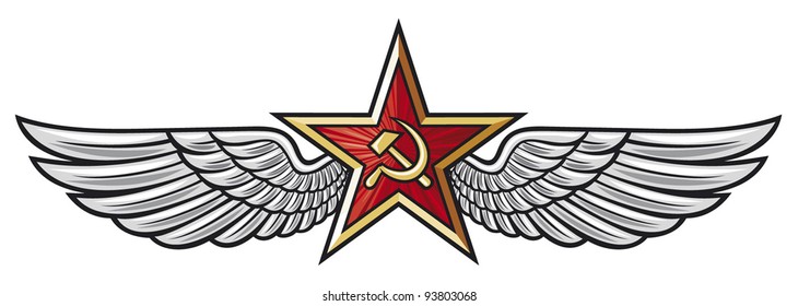 ussr star and wings