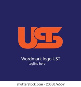  Diseño de logotipo de USO Wordmark uno