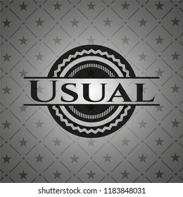 Usual dark emblem. Retro