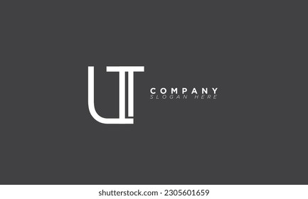 UT Alphabet letters Initials Monogram logo TU, U and T