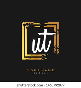 UT Initial beauty floral logo template