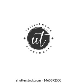 UT Initial beauty monogram logo vector