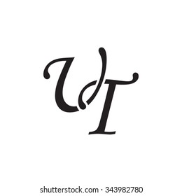 UT initial monogram logo