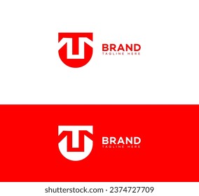 UT, TU letter branding logo