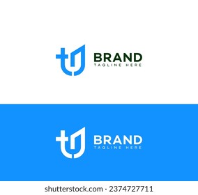 UT, TU letter branding logo