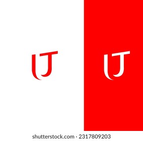 UT, TU letter modern branding logo