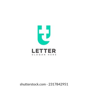 UT, TU letter modern branding logo