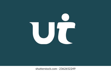 UT, TU, T, U Abstract Initial Letters Logo