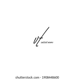 Sin logotipo manuscrito de fondo blanco