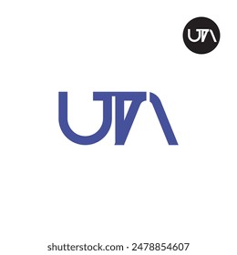 UTA Logo Letter Monogram Design