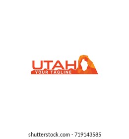 Utah Mountains Logos Vector