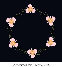 Utah vector floral simple wreath
