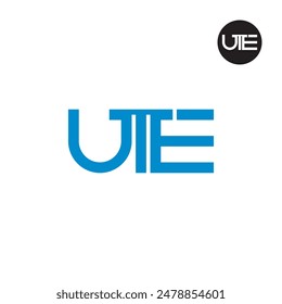 UTE Logo Letter Monogram Design