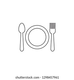 Utensil icon graphic design template vector isolated