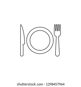 Utensil icon graphic design template vector isolated