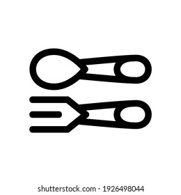 utensil icon or logo isolated sign symbol vector illustration - high quality black style vector icons
