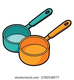 Utensil illustration on white background isolated vector suitable for culinary tool design cooking recipe kitchen or food themed creative artwork