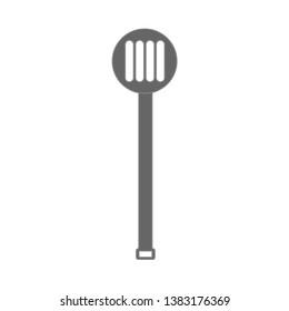 Utensil kitchen cooking vector icon illustration. Food design tool kitchenware chef equipment. Dinner cutlery silhouette
