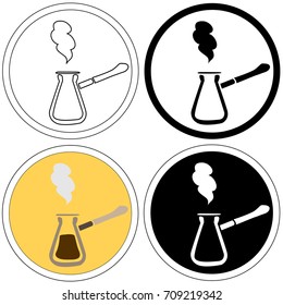 Utensil logo, emblem. Food elements set. Cafe, menu sign.