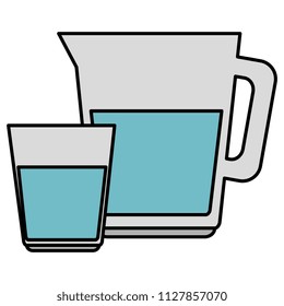 utensil teapot with cup