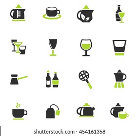 utensils for beverages web icons for user interface design