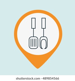 utensils cook kitcken
