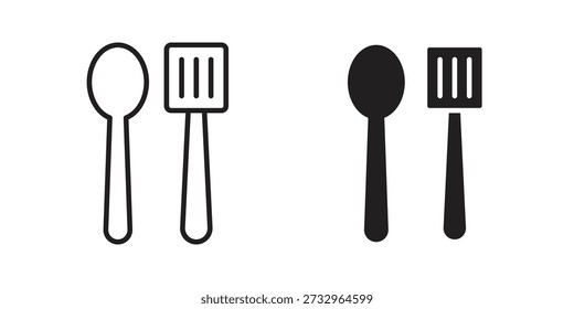 Ilustração vetorial do conceito do ícone dos utensílios.