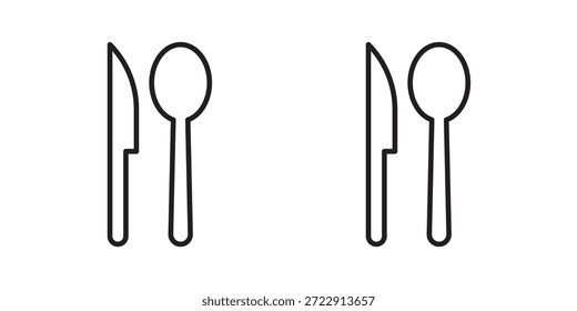 Colección de diseños de iconos de utensilios para móvil, ui, Web.