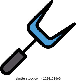 utensils vector line colour icon