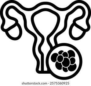 uterus cancer cancer oncology tumor cell health uterus womb 6242