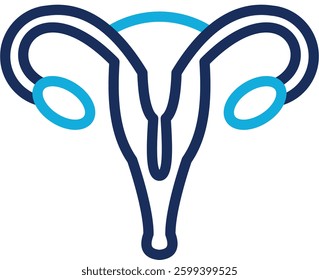 Uterus Icon Element For Design