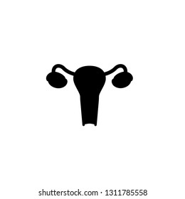 uterus icon vector