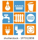Utilities icons set
