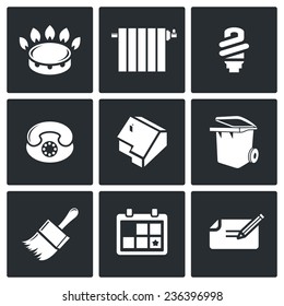 Utilities Vector Icons Set