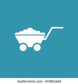 Utility Cart Icon. Eps-10.