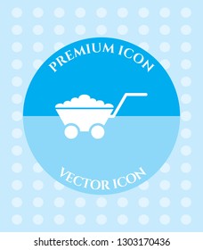 Utility Cart Icon for Web, Applications, Software & Graphic Designs.
