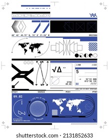 UTILITY GRAPHIC SET, MUNDANE GRAPHIC