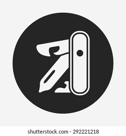 utility knife icon
