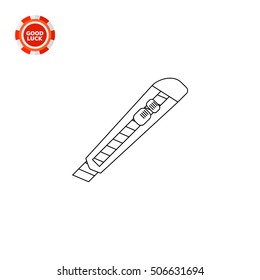 Utility Knife Icon