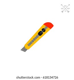 Utility knife icon