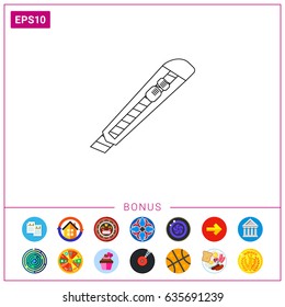 Utility Knife Icon